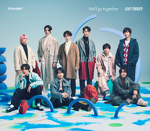 Snow Man - We`Ll Go Together / Love Trigger (Cd+Dvd) ＜Type B＞, [Ltd.] -  Japanese CD - Music | musicjapanet
