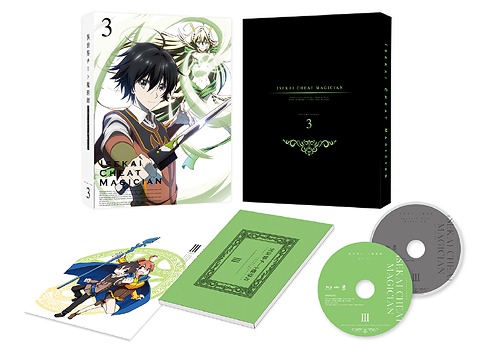 Anime Blu-ray Disc Isekai Cheat Magician First Production Edition 3-Volume  Set, Video software