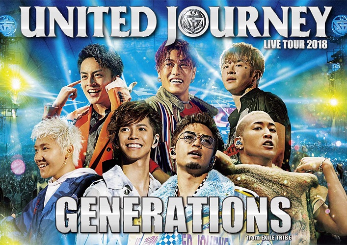 Generations From Exile Tribe - Generations Live Tour 2018 United Journey  (2DVD) (Regular) (Region-2) - Japanese DVD - Music | musicjapanet