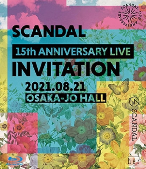 Scandal - Scandal 15Th Anniversary Live ’’Invitation’’ At Osaka-Jo Hall -  Japanese Blu-ray - Music | musicjapanet