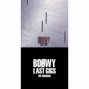 Boowy Last Gigs The Original 4cd Goods Ltd Japanese Cd Music Musicjapanet